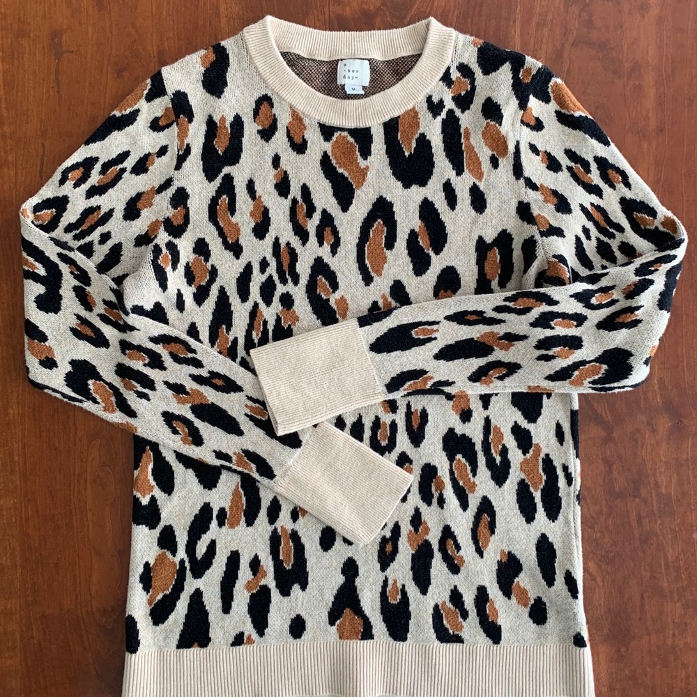 Leopard sweater